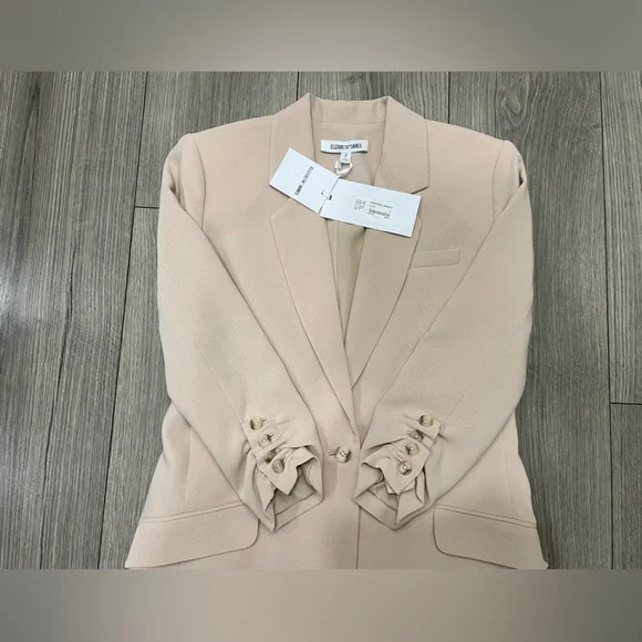 NWT Elizabeth and‎ James Heritage Jacket in Khaki Sz 2 - Picture 6 of 9